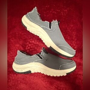 HOLO Men's Gray Slip-On Shoes SIZE 14